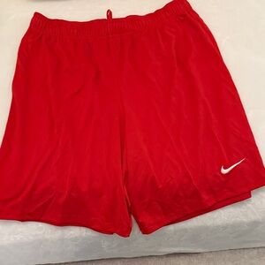 Nike Men’s Red Sports Athletic Shorts